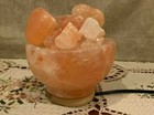 Himalayan Salt Lamp Fire Bowl   Fire Bowl 8-11lbs 