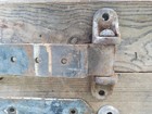 Antique Barn Door Strap Hinge Lot 4 Matching Hinges 2 Pair 24 Inches Old Good