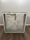 Polaris Ge Vtg Metal Box Fan General Electric 2 Speed 5 Blade Reversible Usa