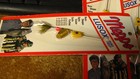 Mepps Lusox Roostertails  3 Ct  Nos   1 4 Oz   Free Shipping