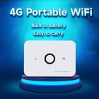 Portable Wifi 4g Sim Card Router 10 Wifi Users Lte Modem With Built-in Batter   