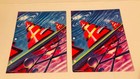 Lot Of 12 Vintage 1992 Unused Trapper Keeper Designer Series Portfolio Folders