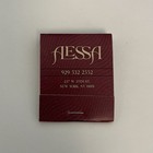 New  Modern Alessa Restaurant Bar Nyc Broadway New York Matchbook Full Unstruck