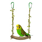 Pet Bird Parrot Swing Perch Parakeet Budgie Cockatiel Cage Hanging Toy
