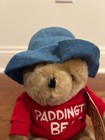 1981 Vintage  eden Toys   paddington Bear   sweater  Plush Bear  Nwt  Rare 