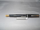 Osmiroid Vintage Black   Chrome Lever Fill Pen--b-2 Lettering Nib