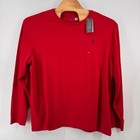 Polo Ralph Lauren T-shirt Mens Xxl Red Long Sleeve Crewneck Pony 710722091011