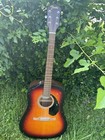 Fender Acoustic Guitar Fa-125 sb  Great Condition Serial   Ips210503912 Obo