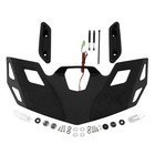 Rear Trunk Rack With Led Brake Light Fit Goldwing Gl1800 2021-2025 Matte Black
