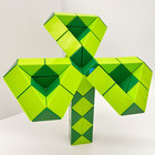 48-segment Magic Ruler Snake Cube     Twist Folding Brain Puzzle