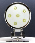 Marine Led High Power Work Light Aluminum Tilt Bracket Waterproof