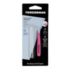 Tweezerman Neon Pink Mini Stainless Steel Slant Tweezer