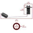 Caltric 37080-hn8-000 37080hn8000 Fuel Sending Unit Float For Honda Atv