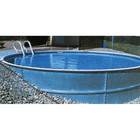 Dominica 52  H Oval Semi Inground Swimming Pool Kit  choose Size   Step Option 