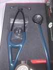 Littmann Cardiology Iv Stethoscope  Smoke   Caribbean Blue - Mirror Stem 6234  5