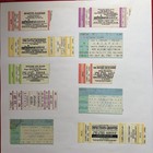 Vintage Ticket Stubs 90   s Metallica  Ozzy  Stray Cats  Duran Duran  Aerosmith