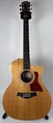 Taylor 214-ce Acoustic Electric Guitar Top Repair W  Taylor Access Case Read