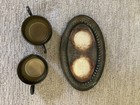 Vintage Oneida Silversmiths Silver-plated Cream And Sugar With Tray