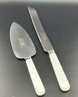 Vtg Treasure Masters Sheffield England Stainless Steel Cake Knife   Server Set