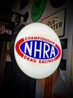 Nhra Championship Drag Racing Round Led Light Box   Usb Powered Rgb Option