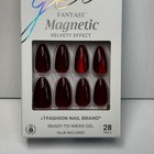 Kiss Gel Fantasy Magnetic Velvety Effect Fma10 Red Medium Almond