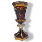 Great Vintage Bohemian Czech Cabochon Panels Gilt Schnapps Size