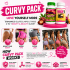 Bigger Booty  Wider Hips   Thicker Thighs     Aguaje   Maca Pills By Curvy Fruit