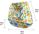 Baby Shopping Cart Covers 2-in-1 High Chair Covers Portable Elephant Fun  