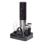 Houdini Stainless Steel Electric Auto Wine Corkscrew Set