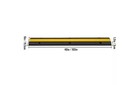 1-channel Rubber Cable Protector Ramps 22046 Lbs  Loading Cable Wire Cord Cover