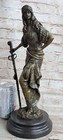 Collectible Hand Crafted Islamic Princess Hot Cast Bronze Sculpture Figurine Nr