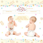 8 Pcs Baby Newborn Infant Belly Wrap Adjustable Muslin Comfort Cotton Umbilical 