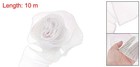 5 5  X 11 Yards Ruffle Pleated Organza Trim For Diy Craft  White