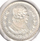 1960 Mexico Uncirculated Silver One Peso Coin  4