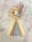 Classic Winnie The Pooh Baby Shower Corsage  mommy   Daddy Baby Shower Pins