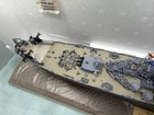 Danbury Mint Battleship Ww2 Uss Missouri World War 2   Damaged From Heat See Pic
