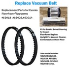 Vacuum Belts Replacement For Eureka Floorrover Bagless Upright Pet Vacuum   