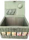 Vintage Azar Wicker Woven Sewing Box Basket 