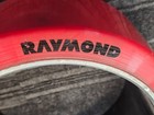  qty 1  Raymond 6x10-1 2 Red Urethane Smooth Press-on Forklift Wheel Ath20251209