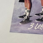 Larry Bird 1987 Converse  three Letter Man - Mvp   Boston Celtics Poster 