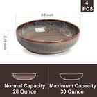 30oz Pasta Bowls Set-8  Serving Bowls-salad Bowl Set Of 4-ceramic Dinner Bowls