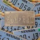 Nevada License Plate     free         1 Random Home Means Nevada Tag  read Description