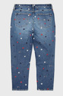 Tommy Hilfiger Women s Tommy Embroidery Mom Fit Jean With Magnetic Fly