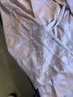Chantelle Satin Kimono Robe Lace Trim Tie Belted Pink Women   s Xs