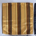 Lot Of 6 Pocket Square Assorted Colors Handkerchief Stripe Paisley Checker 10 
