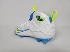 Nike Alpha Huarache 9 Elite Mid Lacrosse Cleats Size 8-11 Men s White Fv6149-100
