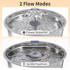 Cat Water Fountain Stainless Steel 108oz 3 2l Automatic Pet Dog Water Fountain