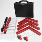 90 Degree Corner Clamps  5 5  X 5 5  Aluminum Alloy  4 Pack For Woodworking