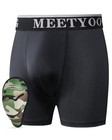 Youth Boys Athletic Compression Sliding Shorts With Soft Cup Medium Black