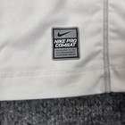 Nike Pro Combat Dri-fit Shirt Mens Xl White Long Sleeve Fitted Athletic Top